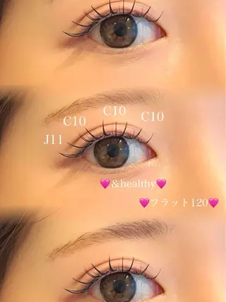 マツエク・マツパ さいとう れぃなのマツエク・マツパデザイン