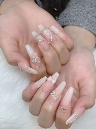 ネイル Anh ゴテゴテネイルのネイルデザイン