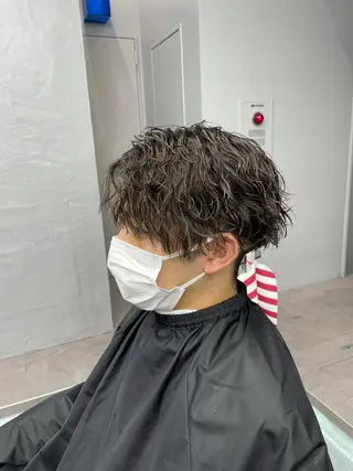 ショート カラー パーマ メンズ 🍃メンズヘア🍃 セヤシュウヘイのヘアスタイル