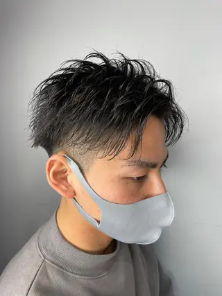 ショート メンズ 【men's Lapis横浜】海人のヘアスタイル