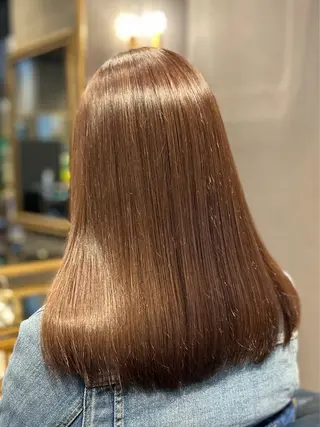 セミロング Nanaka Luana  難波店のヘアスタイル