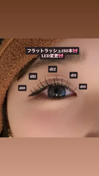 マツエク・マツパ 🎀ROAR🎀 SAYAのマツエク・マツパデザイン