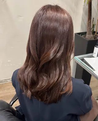 ミディアム カラー 高部 仁斗のヘアスタイル