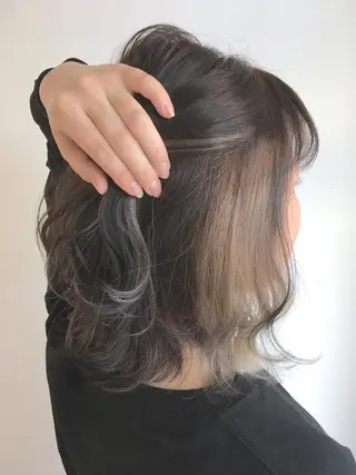 ミディアム カラー yoshi ☆のヘアスタイル