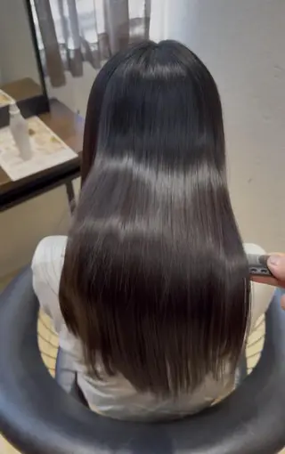 ロング FJ/髪質改善💎 縮毛矯正/特化サロンのヘアスタイル