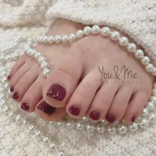 カラー You&Me Yukiのネイルデザイン