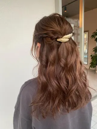 ロング ヘアアレンジ . SHIZUKAのヘアスタイル