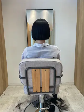 ショート minatsu 東京の技術を京都でのヘアスタイル
