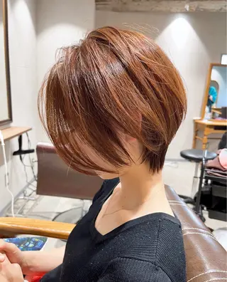 ショート 髪質改善✨ストレート オグ✂️/ショートのヘアスタイル