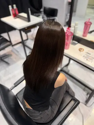 ロング 蒼 純のヘアスタイル
