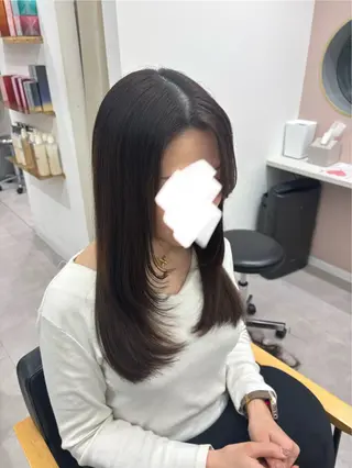 セミロング 田中澪🩵ྀི /HUG横浜のヘアスタイル