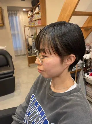 ショート カラー nowhere ノーウェアのヘアスタイル