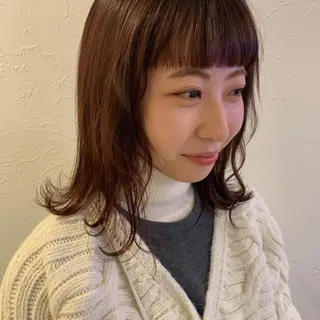 ミディアム カラー m ā l o.🌷 サカモトマイコのヘアスタイル