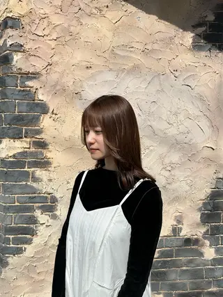セミロング パーマ 🦖ノザワ リンカ🦖のヘアスタイル
