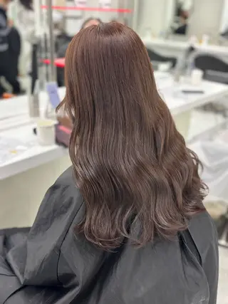 ロング カラー ヘアアレンジ 垢抜け透明感 カラー🪽ྀི🤎のヘアスタイル