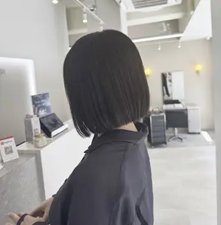 ミディアム 箕面/ボブ/ 髪質改善/加藤優眞のヘアスタイル