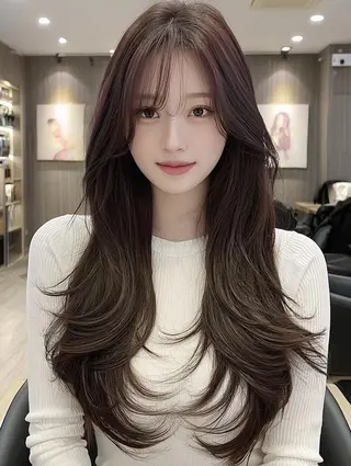 ロング FOCUS JAPAN4のヘアスタイル
