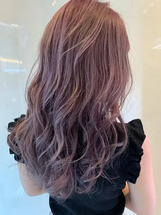 セミロング カラー 美髪形成!色素改善! 秋田 和輝のヘアスタイル