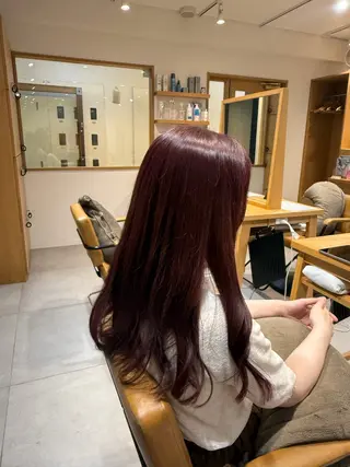 ロング カラー CLAPS🫧 nanoka🐈‍⬛のヘアスタイル