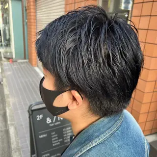 ショート カラー blau✨ misatoのヘアスタイル