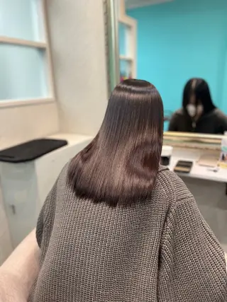 ミディアム ⚜髪質改善東京 エリア1🏅マコト⚜のヘアスタイル
