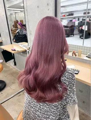 ロング 🎀暖色カラー🎀 ♡yurika♡のヘアスタイル