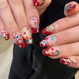 ネイル 🍓個性派ネイル🎶 /Komachi❤️のネイルデザイン
