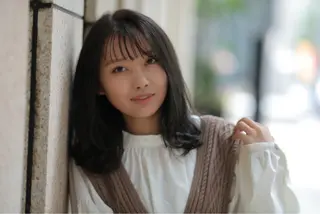 セミロング Endearing 🌟銀座のヘアスタイル