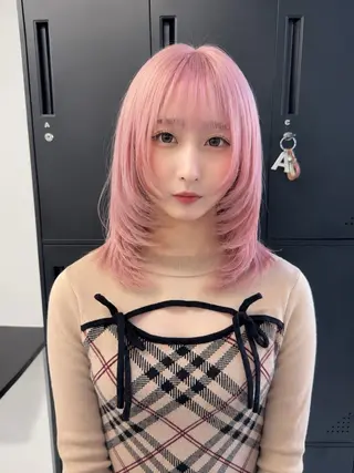 ミディアム カラー 🍀お悩み改善憧れの 美髪　小林風雅のヘアスタイル