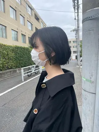 ショート minatsu 東京の技術を京都でのヘアスタイル