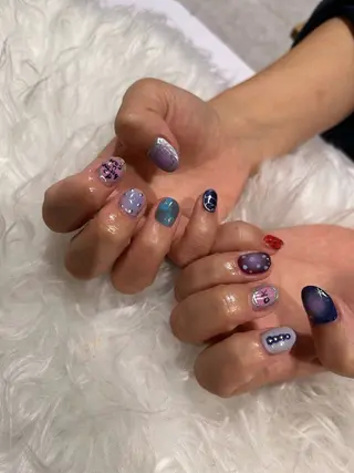 ネイル ♡透明感カラー★ ネイル/しの♡のヘアスタイル