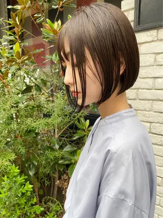 ショート なかの たくみ /髪質改善/艶髪のヘアスタイル
