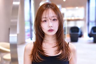 ミディアム ミディアムレイヤー/ 髪質改善/堅亘のヘアスタイル