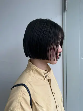 ショート レイヤーパーマ 竹之内竜矢のヘアスタイル