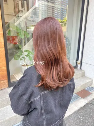 ロング カラー YUKA🐻❄️ 🎀当日予約ok/のヘアスタイル