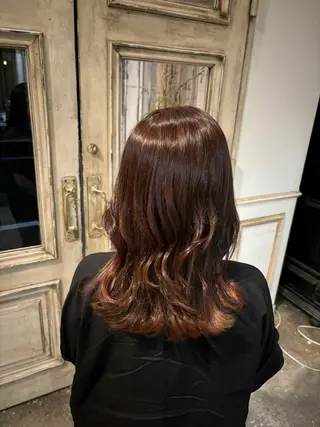 ミディアム 長谷川 さくらのヘアスタイル