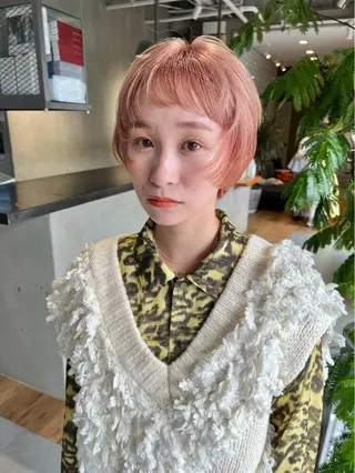 ショート アカリ /パーマスタイルのヘアスタイル