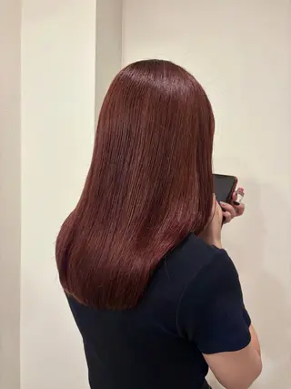セミロング カラー カットモデル募集中 🧺アンジュのヘアスタイル