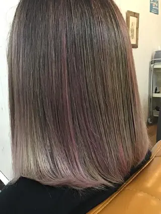カラー ヘアカラー&縮毛矯正 STAR☆RIVERのヘアスタイル