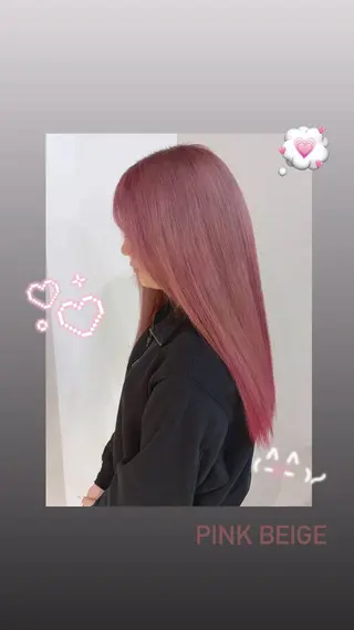 ロング カラー バッサリカット募集中 星川まお𝜗𝜚のヘアスタイル