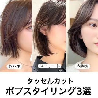 ショート カラー レイヤー専門家 ダブルカラー修のヘアスタイル