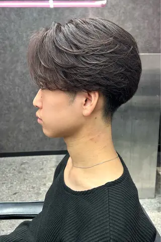 ショート カラー メンズ メンズスタイリスト 前田雄輝のヘアスタイル