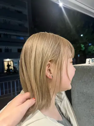 ミディアム ムラカミリム/cut /似合わせcolorのヘアスタイル