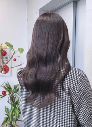 セミロング カラー 🌫️大人韓国ヘア 🌫️naoyaのヘアスタイル