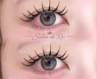 マツエク・マツパ salon de Reiのマツエク・マツパデザイン