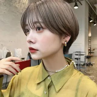 ショート カラー HARUKI .のヘアスタイル