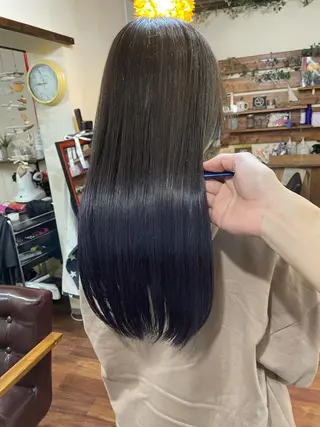 ロング 縮毛矯正の達人 ☆　松本のヘアスタイル