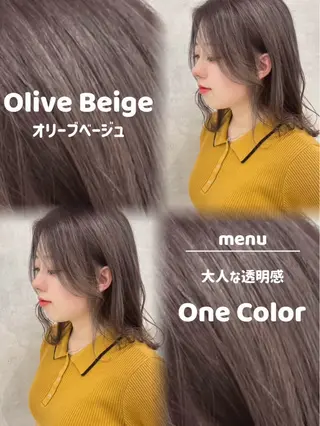 カラー 乙津 寧々のヘアスタイル