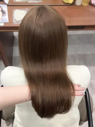 ロング カラー ヘアアレンジ 立川/レイヤー/ 透明感カラーのヘアスタイル