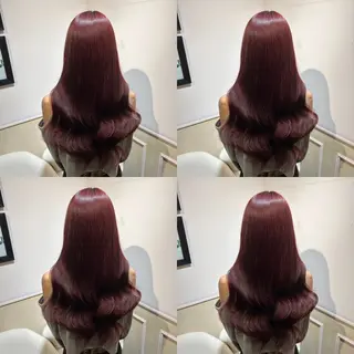 ロング カラー レイヤーカット/ 縮毛矯正🇰🇷早坂のヘアスタイル